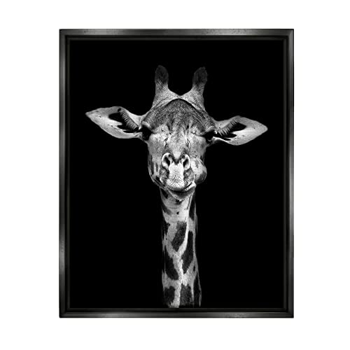 Black Floater Framed