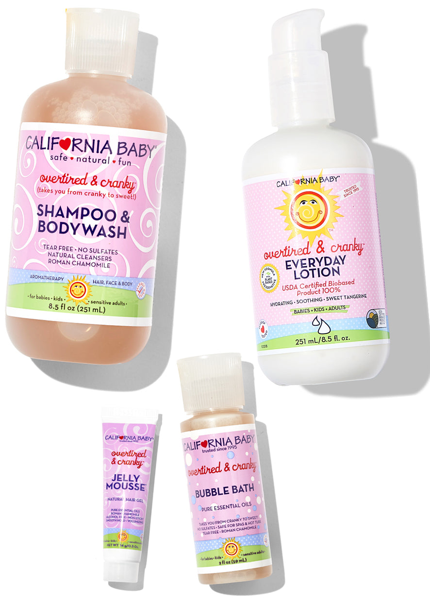Overtired & Cranky™ Gift Set - Thoughtful Present for Stressed Friends & New Parents - Perfect for Birthdays, Baby Showers & Self-Care Moments
