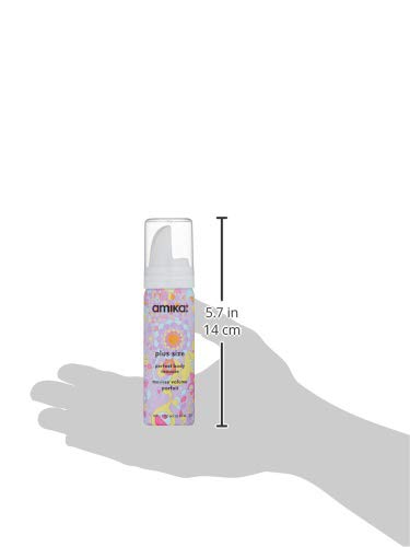Amika Plus Size Perfect Body Mousse for Curves - Volumizing & Shaping Styling Foam for Full-Figured Women | Great for Special Occasions & Everyday Glam