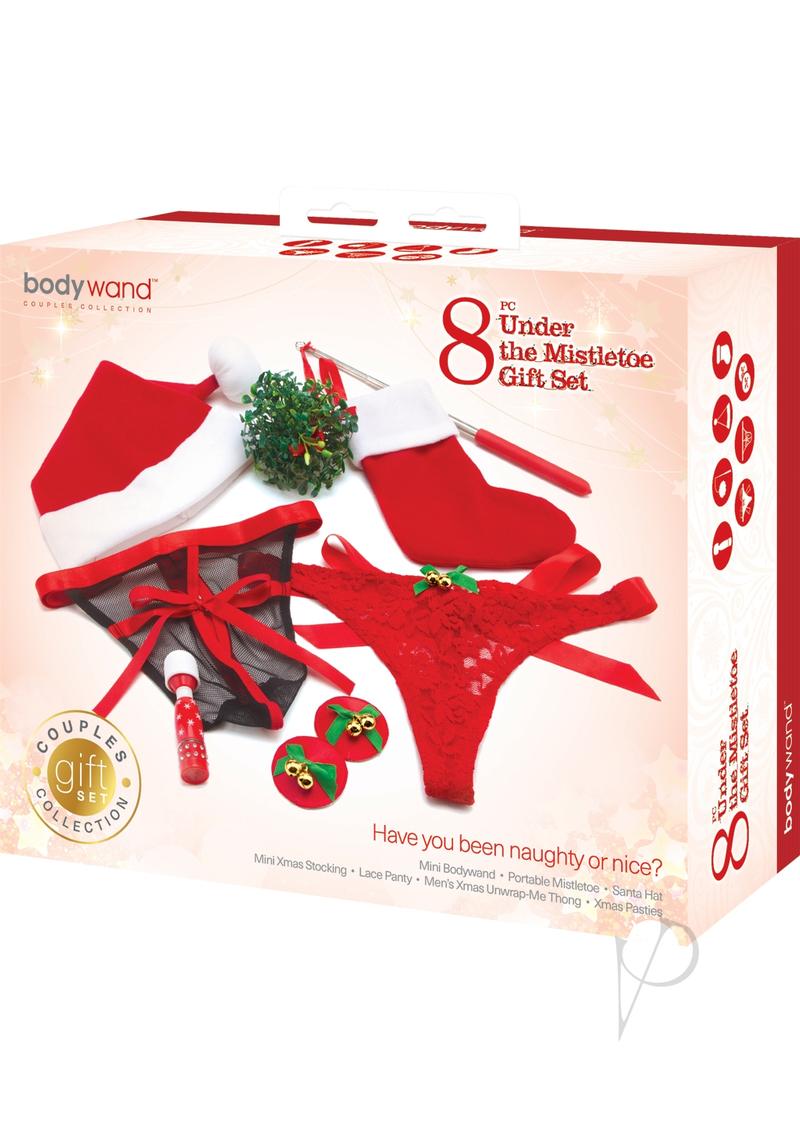 Bodywand Couples Collection Under The Mistletoe - 8 Piece Sensual Massage Set for Romantic Couples & Intimate Moments - Perfect for Valentine's Day, Anniversaries & Spicing Up Relationships