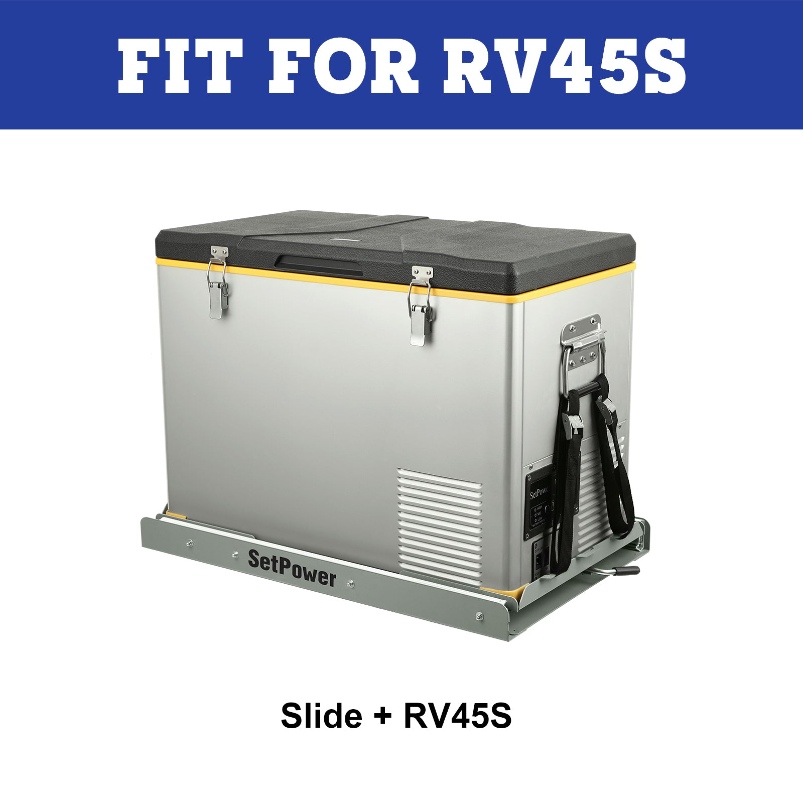 Setpower RV Refrigerator Slider for RV45S, PT Series, RF2025, FC & MC Series - Compatible with Most RV Fridges - Perfect for Camping, Road Trips & Outdoor Adventures