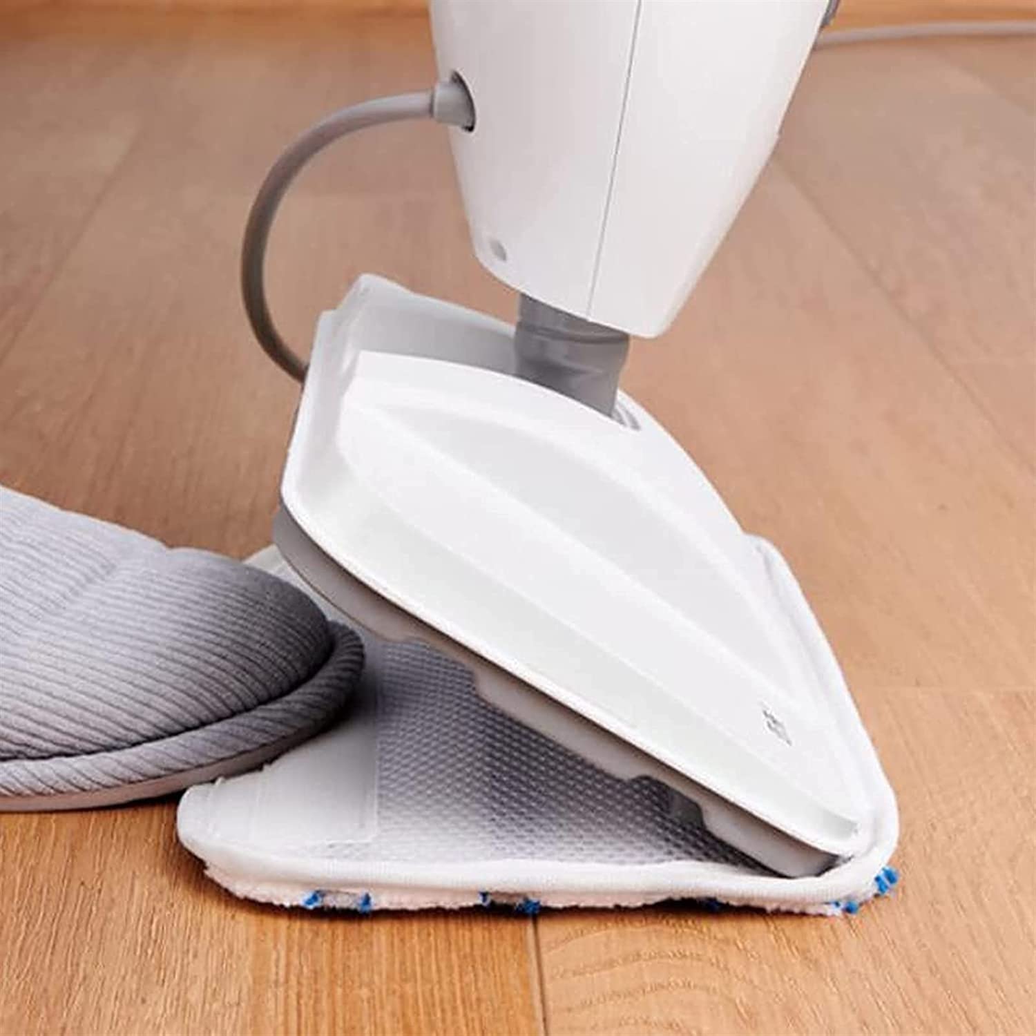 **Professional Steam Mop for Hardwood Floors & Tile - 16Ft Cord, 300ml Tank | Deep Cleaning for Grout, Carpets & More | Perfect for Homes & Offices**