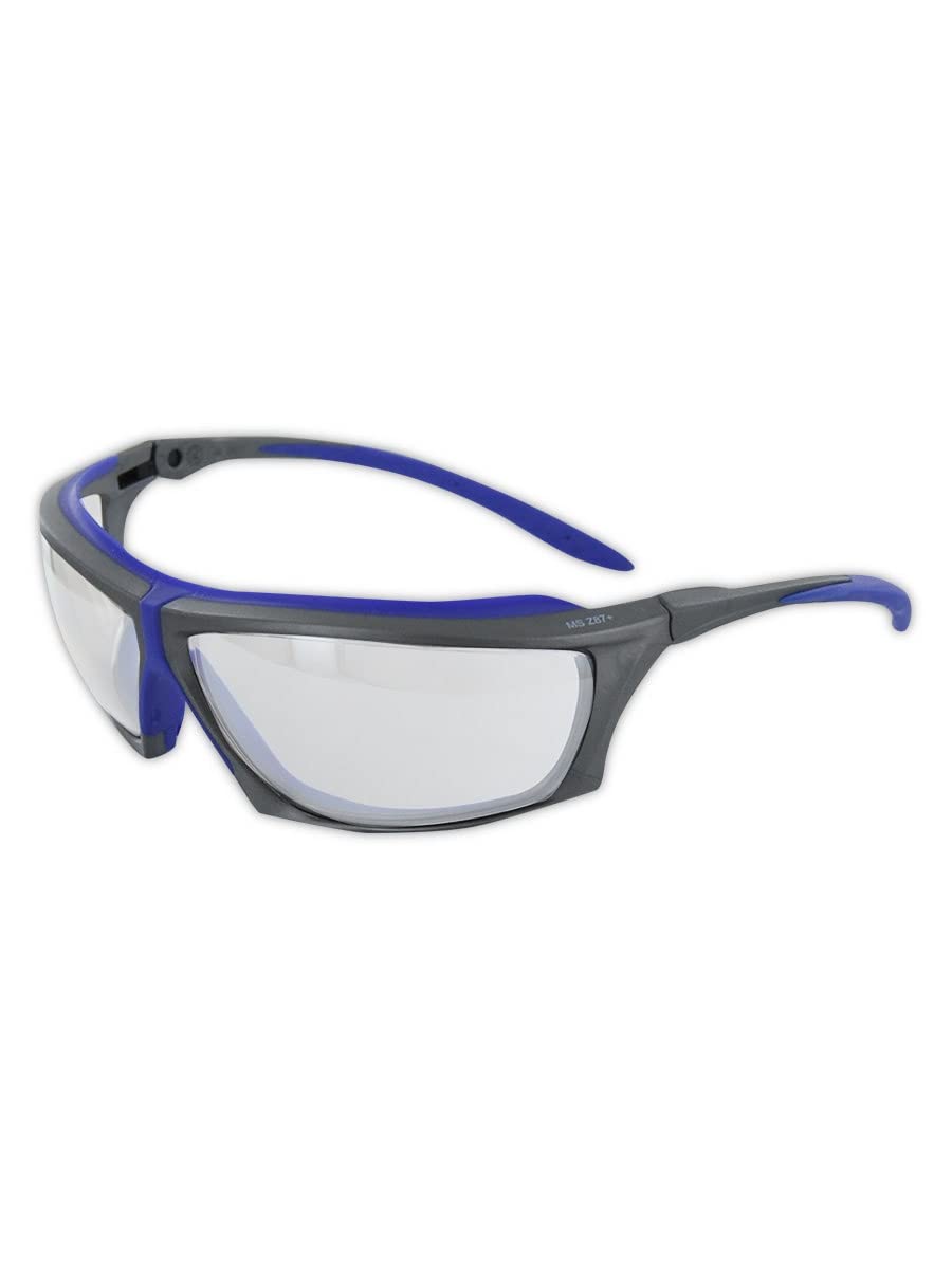 Impact Resistant Anti-Fog Safety Glasses with TPR Cushion - 24 Pairs for Indoor & Outdoor Use - Perfect for Construction, Woodworking, and DIY Projects