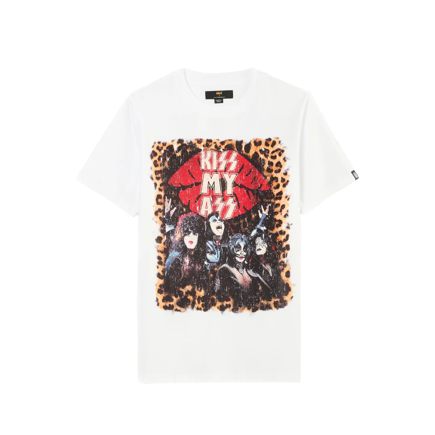 CULT OF INDIVIDUALITY Kiss Rock N Roll Graphic T-Shirt - Vintage Band Tee for Concerts, Music Festivals & Casual Wear