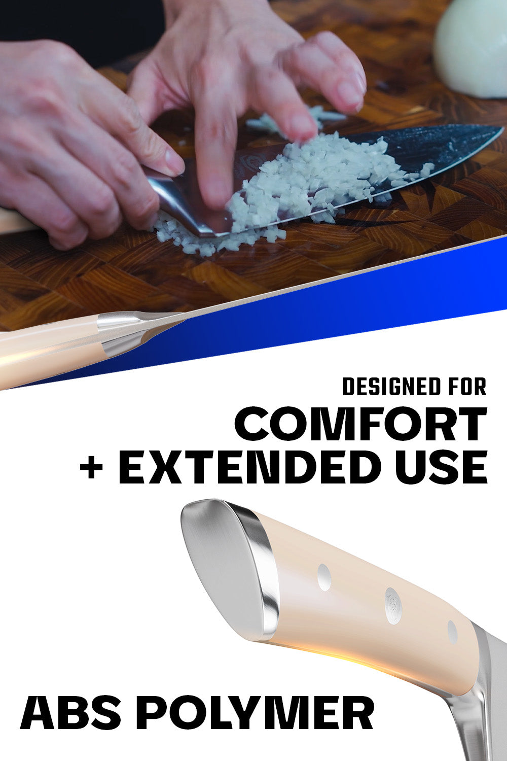 Premium 8-Inch Chef Knife with Ergonomic Himalayan Handle - Gladiator Series NSF Certified by Dalstrong - Perfect for Professional Chefs & Home Cooking