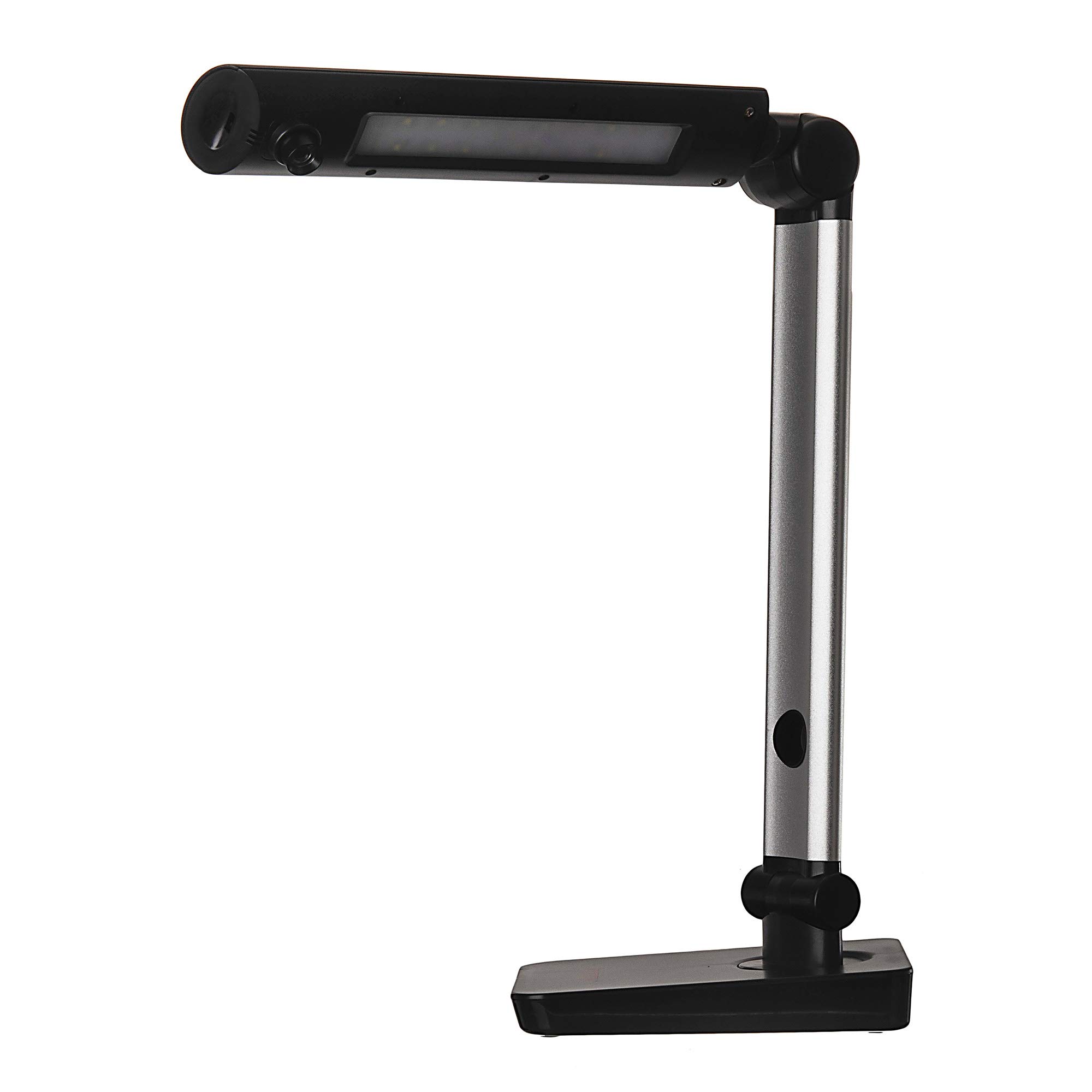 LV-1010 Portable USB Document Scanner Camera - Multi-Angle Adjustable HD Webcam for Online Teaching, Remote Work & Video Conferencing (Black)