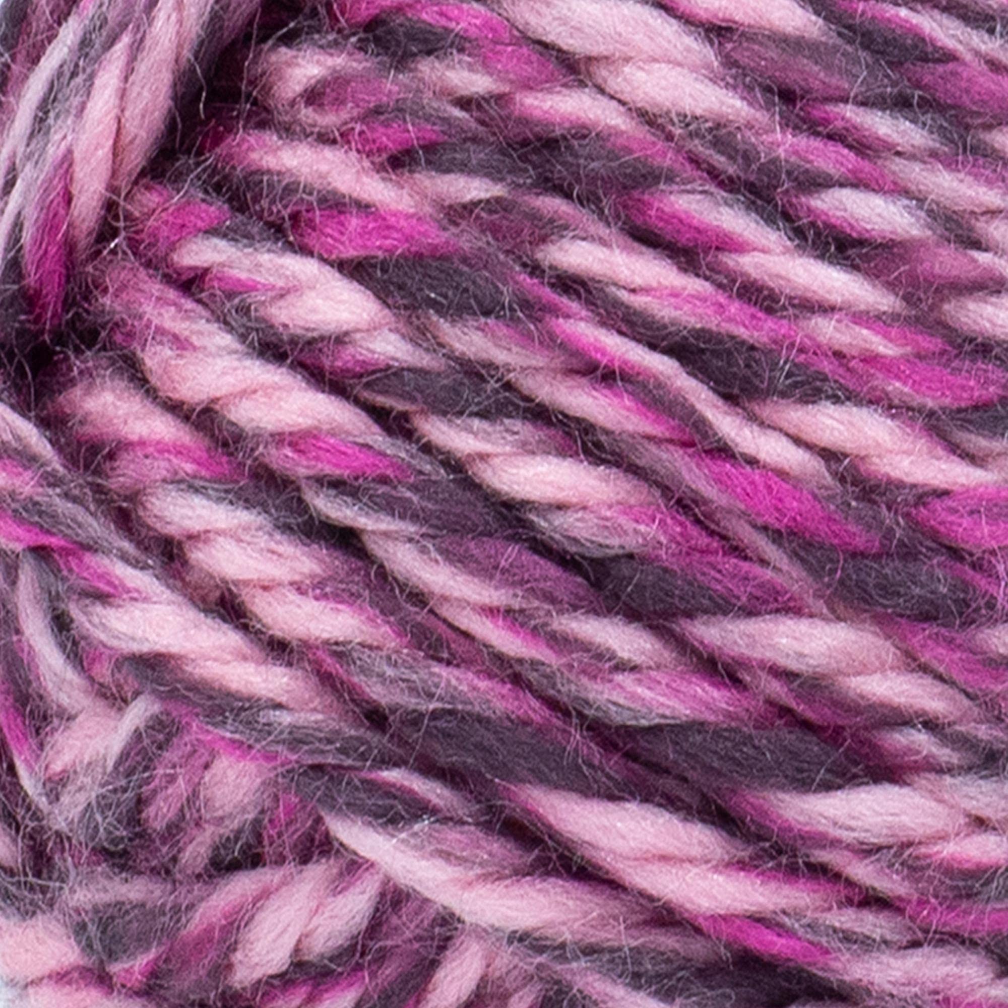 Lion Brand Yarn Hometown Super-Bulky Yarn for Knitting, Crocheting & Crafting - 1 Pack (Elmore City Dance) - Perfect for Blankets, Scarves & DIY Home Decor Projects