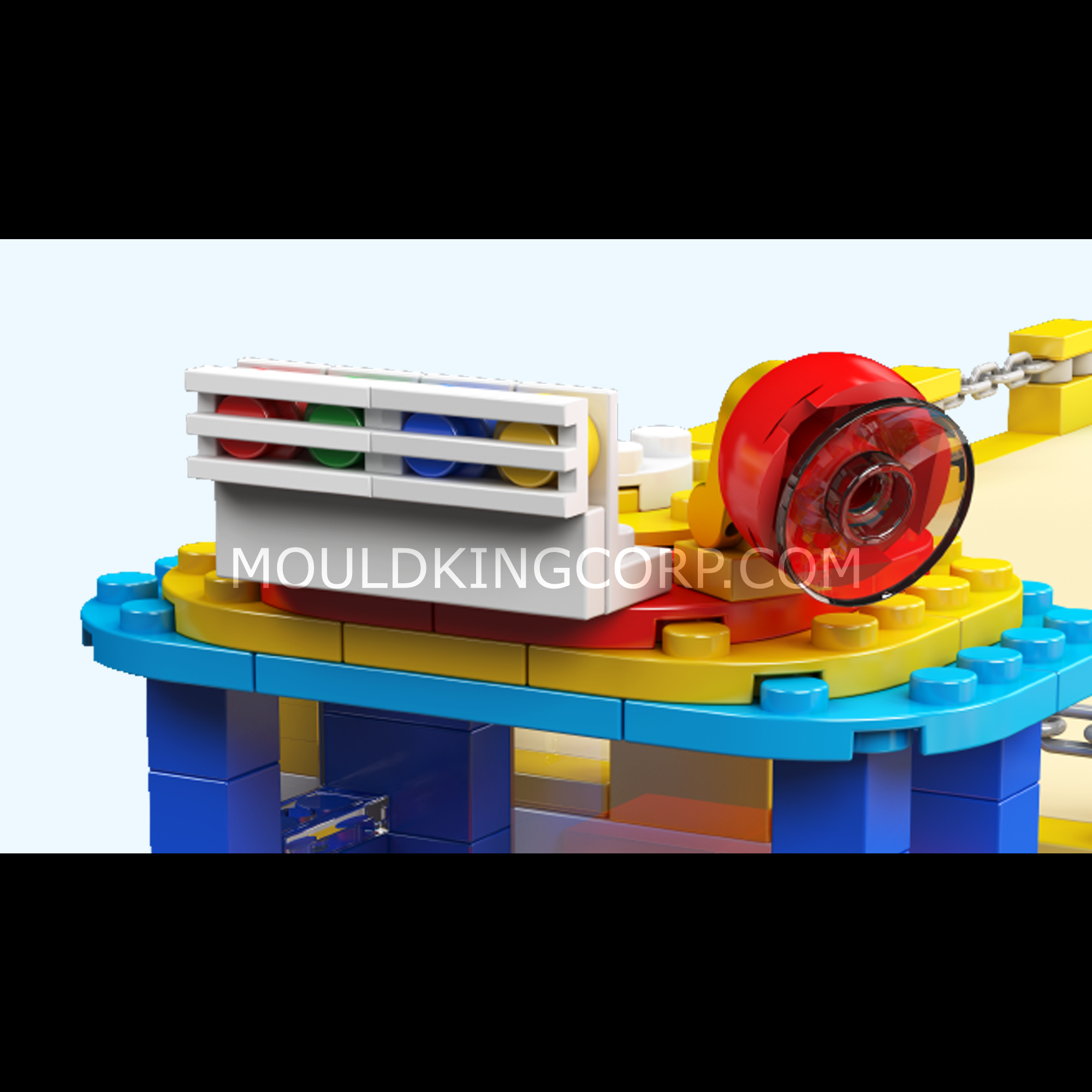 Mould King 11016 Electric Flying Chair Ride Building Blocks Set - 1,581 Pieces STEM Toy for Kids & Adults | Perfect for Creative Play, Birthday Gifts & Home Decoration