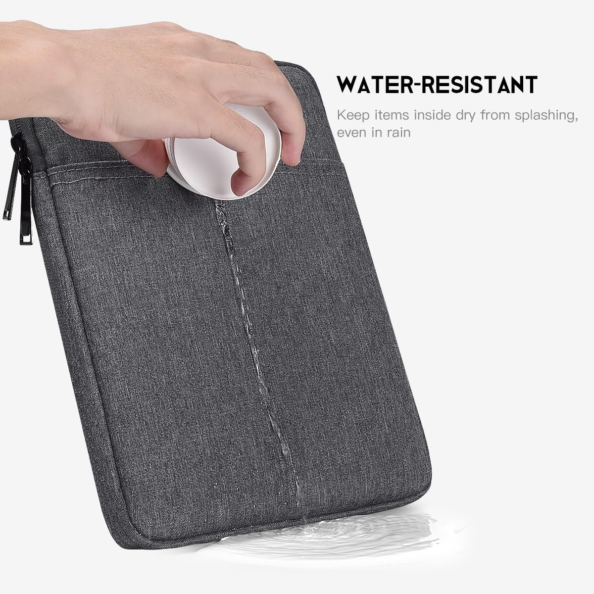 10 Inch Tablet Sleeve Case for Samsung Galaxy Tab A9+/S9 FE, Lenovo Tab M9/M10/P10, iPad Pro/Air (2024) - Protective Cover for 10-11 Inch Tablets - Perfect for Work, Travel & School Use