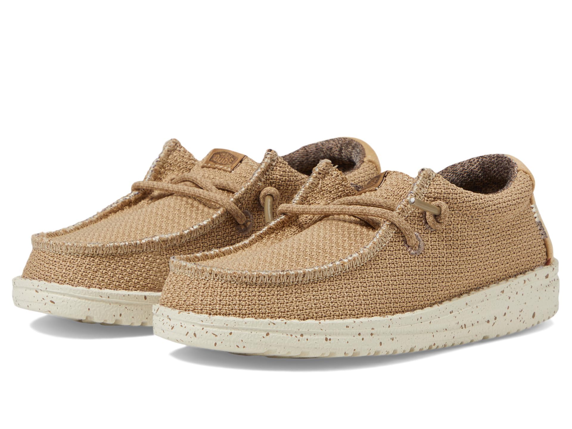 Hey Dude Wally Toddler Boys Sport Mesh Slip-On Loafers - Comfortable Lightweight Casual Shoes for Kids - Perfect for Playdates, School & Everyday Wear
