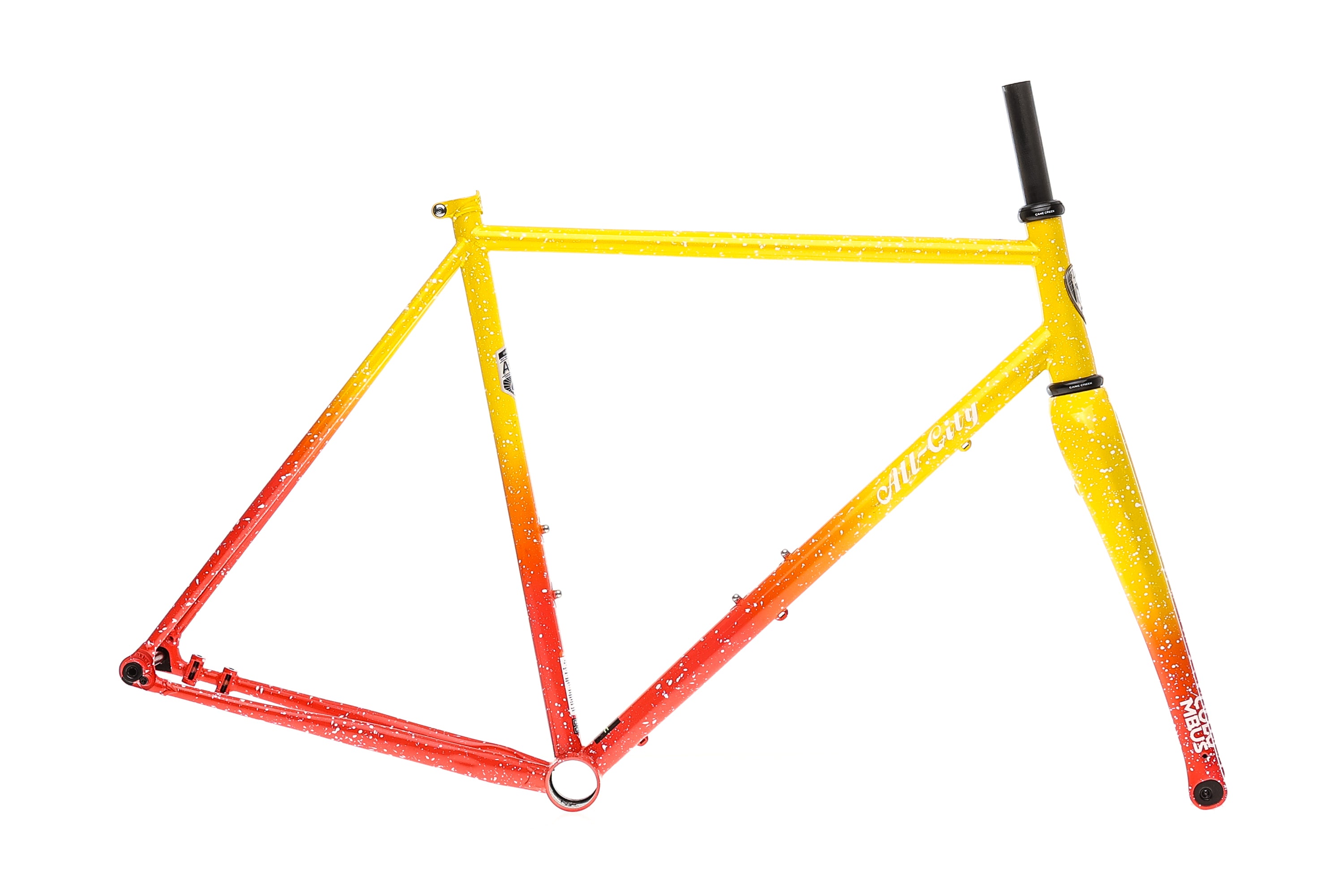 All City Nature Cross Single Speed 55cm Frameset 2023 - Lightweight Urban Commuter Bike Frame for City Riding & Casual Cycling