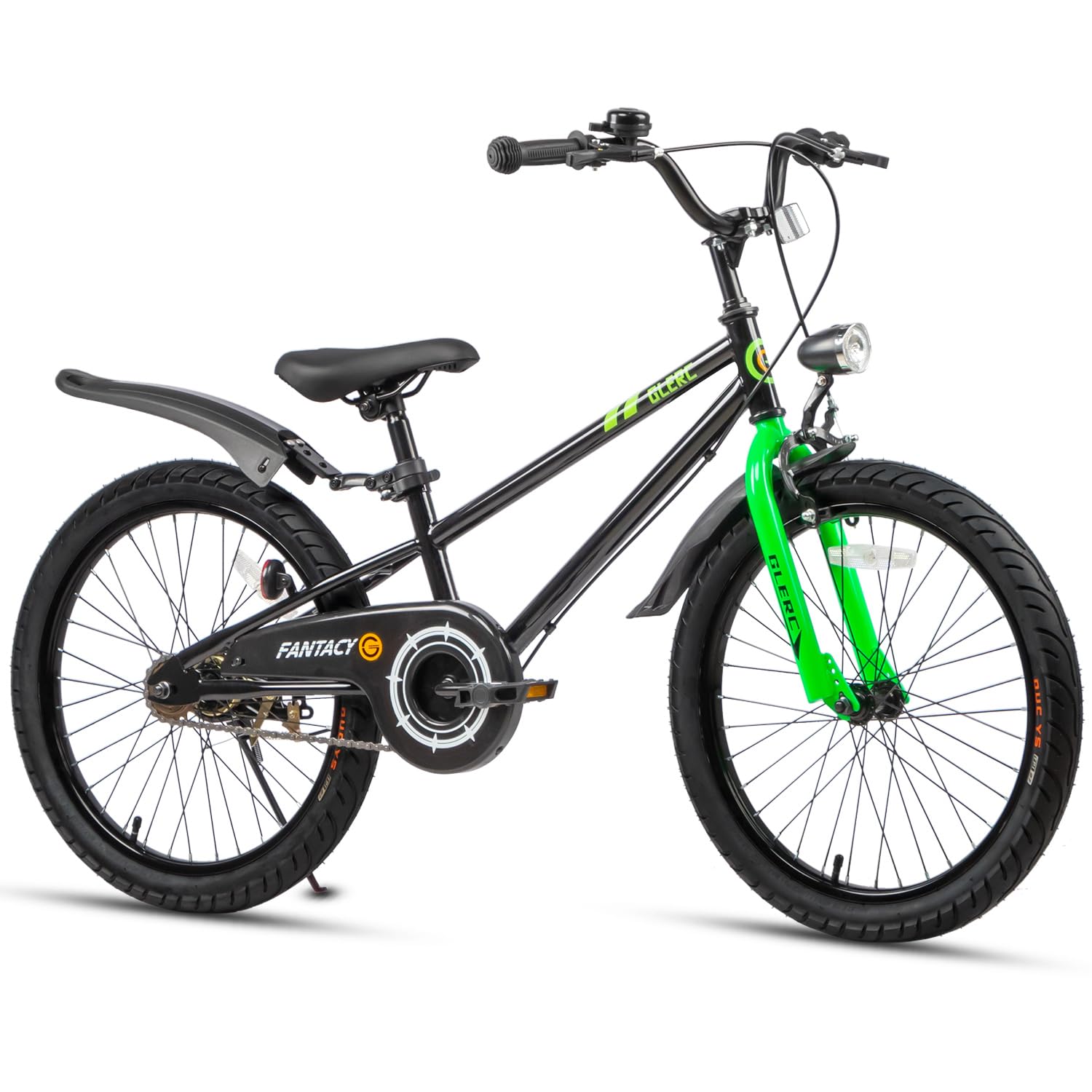 **Fantasy 12 14 16 18 20 Inch Kids Bicycle for Boys & Girls Ages 2-14 - Adjustable Training Wheels, Water Bottle Holder & LED Headlight - Multiple Colors - Perfect for Outdoor Play, Neighborhood Rides & Learning to Bike**