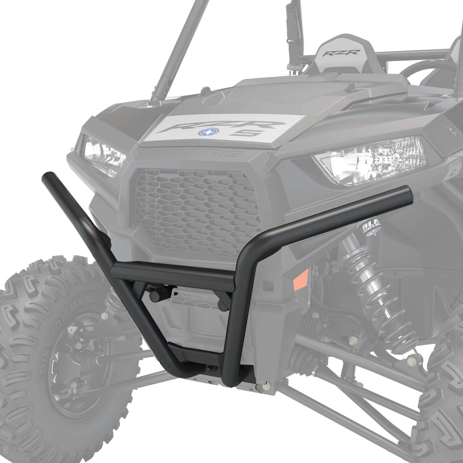 Polaris Front Low Profile Bumper for RZR & General - Heavy Duty Off-Road Protection - Perfect for Trail Riding, Mudding & Rock Crawling