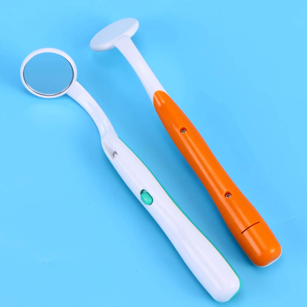EXCEART LED Dental Mirror with Light - Anti Fog Teeth Inspection Mirror for Dentists & Oral Care - Perfect for Home Dental Kits, Professional Exams & Orthodontic Checkups
