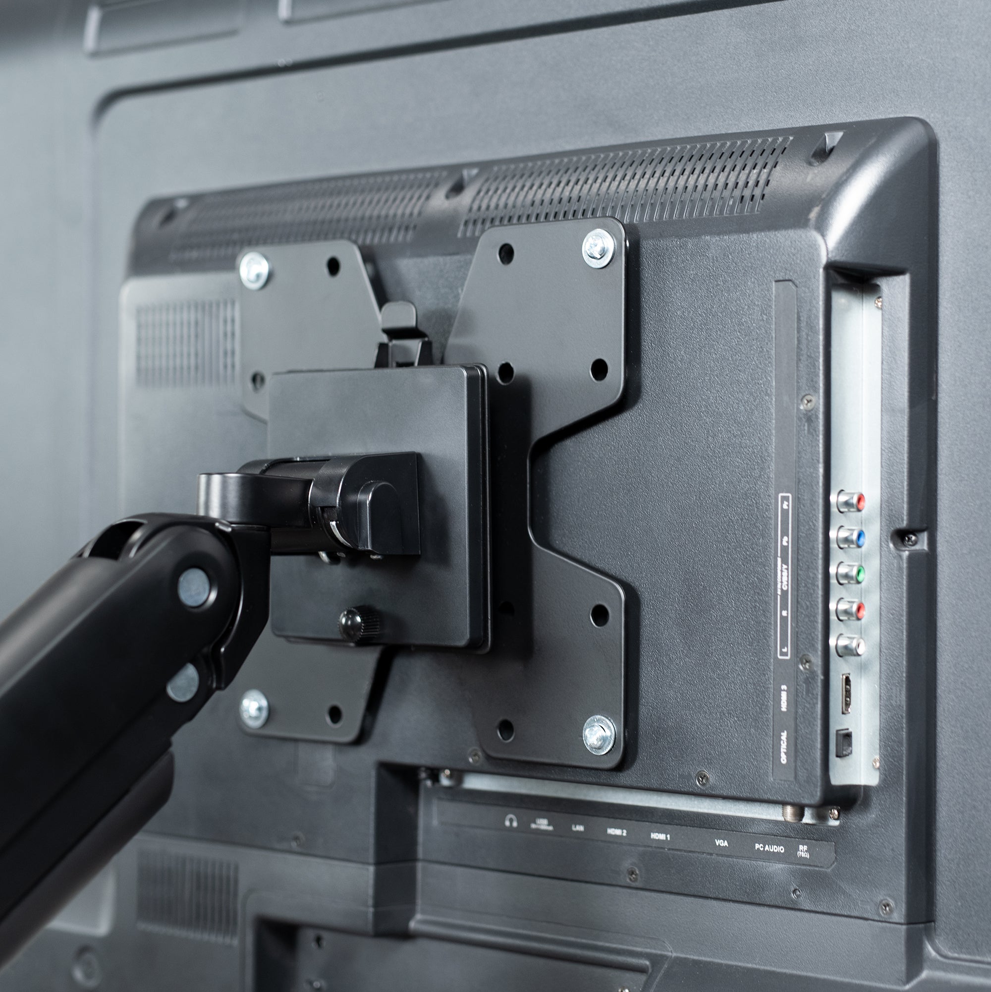 Universal Large VESA Quick Release Monitor Mount Adapter - Perfect for Home Office, Gaming Setup & Multi-Screen Workstations