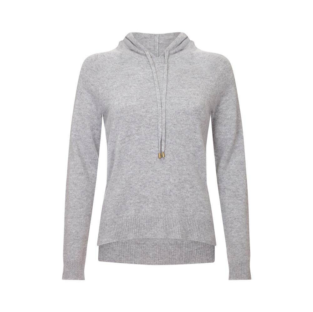 Lona Scott Women's Soft Cashmere Hoodie Sweater - Cozy Winter Pullover for Casual Outings & Lounge Wear