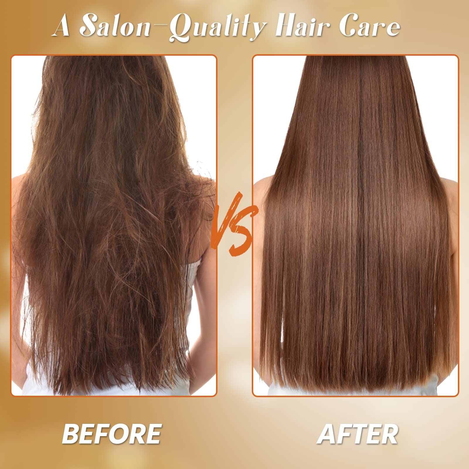Nuspa Argan Oil Hair Mask - Sulfate Free Deep Conditioner for Dry Damaged Hair with Organic Jojoba Oil, Aloe Vera, Collagen & Keratin | Repairing Treatment for Frizzy, Color-Treated & Heat-Damaged Hair at Home or Salon
