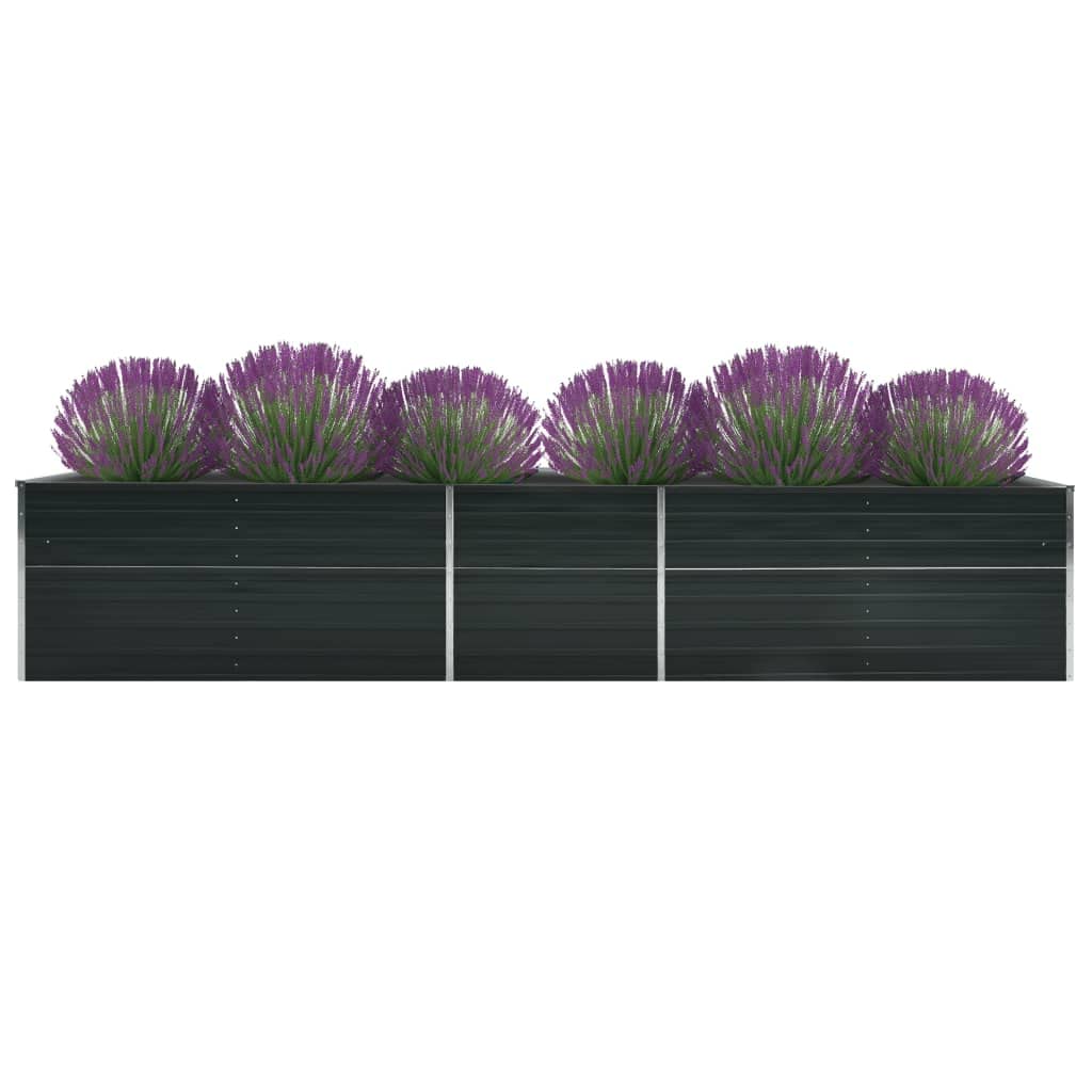 Galvanized Steel Raised Garden Bed Kit - 157.5