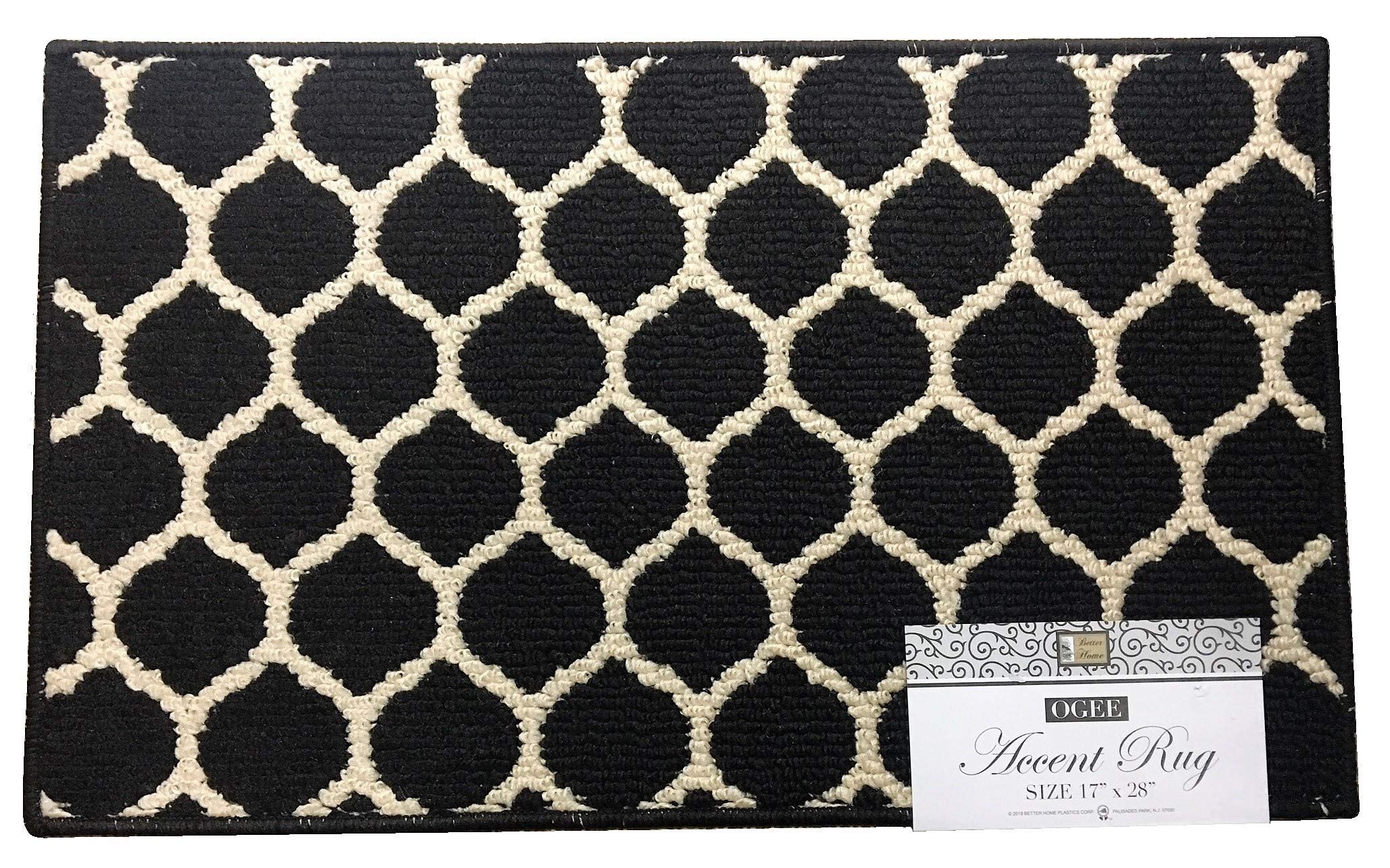 Non-Slip Ogee Pattern Rug - 17