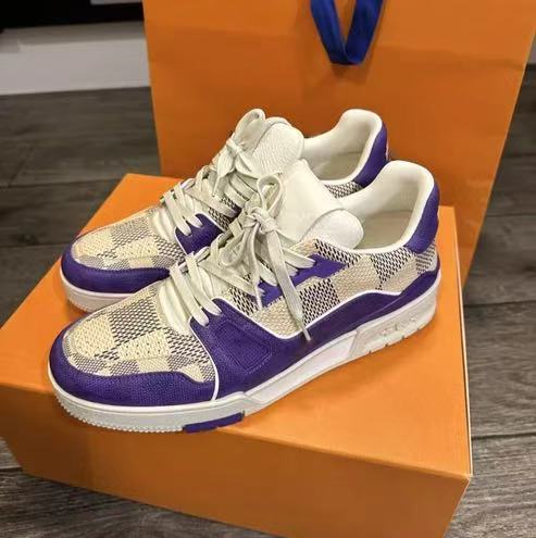 Stylish Purple Sneakers for Women & Men - Comfortable Running Shoes for Walking, Gym & Casual Wear | Trendy Athletic Footwear for Daily Use