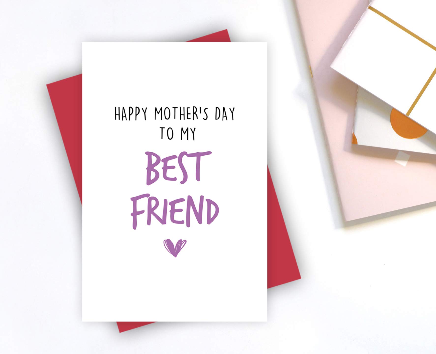 Funny Mother's Day Card for Mom - Best Friend Greeting Card from Daughter/Son - Perfect for Gifts & Celebrations