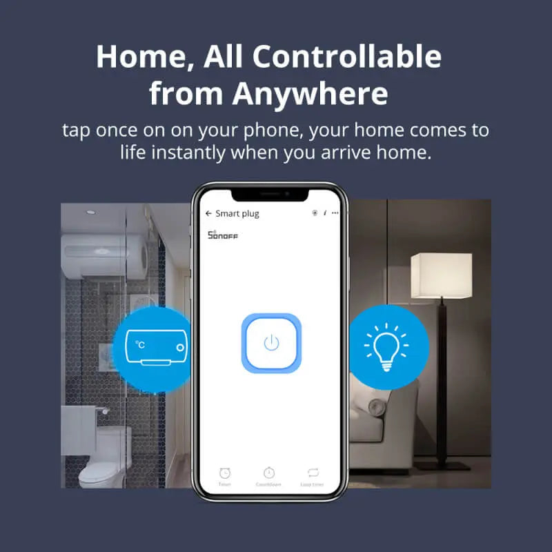 Smart WiFi Light Socket - Wireless Remote Control for Home Automation, Compatible with Alexa & Google Assistant - Perfect for Bedroom, Living Room, and Outdoor Lighting