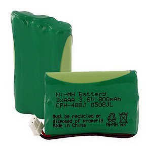 3X5/4AAA NiMH 800mAh Rechargeable Batteries with J Connector - Perfect for Toys, Flashlights, and Electronic Devices