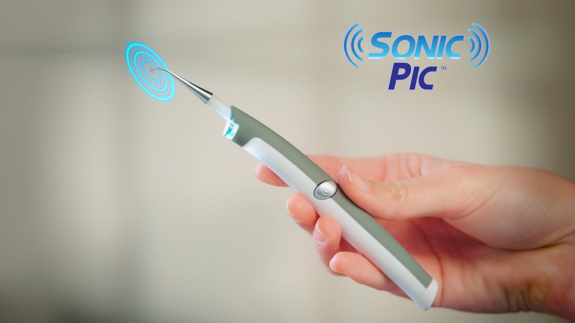 Sonic Pic - Professional Sonic Electric Toothbrush with 6 Brush Heads for Deep Cleaning, Whitening & Gum Care - Perfect for Travel, Home & Office Use