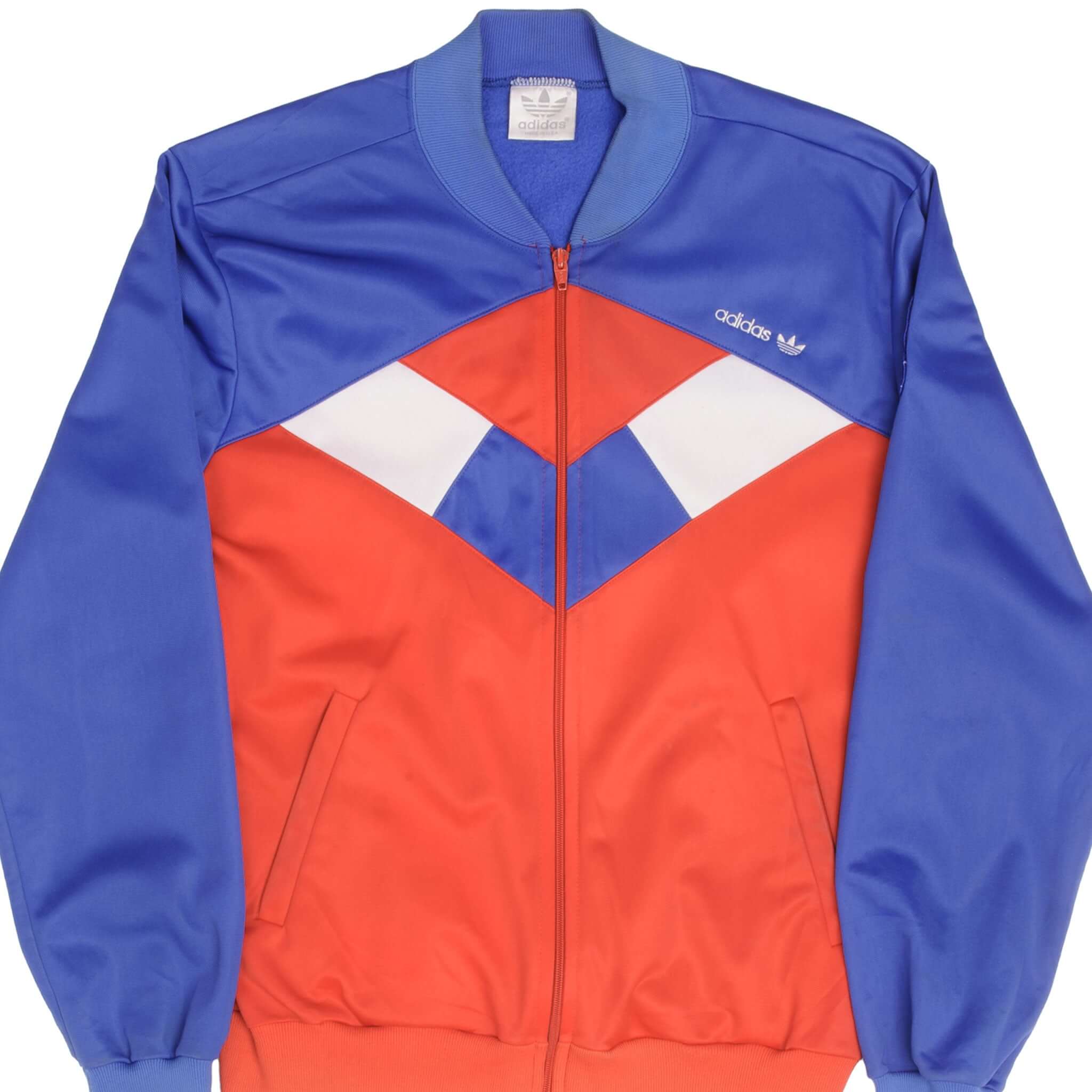 Vintage Adidas Track Jacket Pro Tennis Registry Patch 1970s - Medium Size, Made in USA - Perfect for Retro Sports Fashion & Collectors