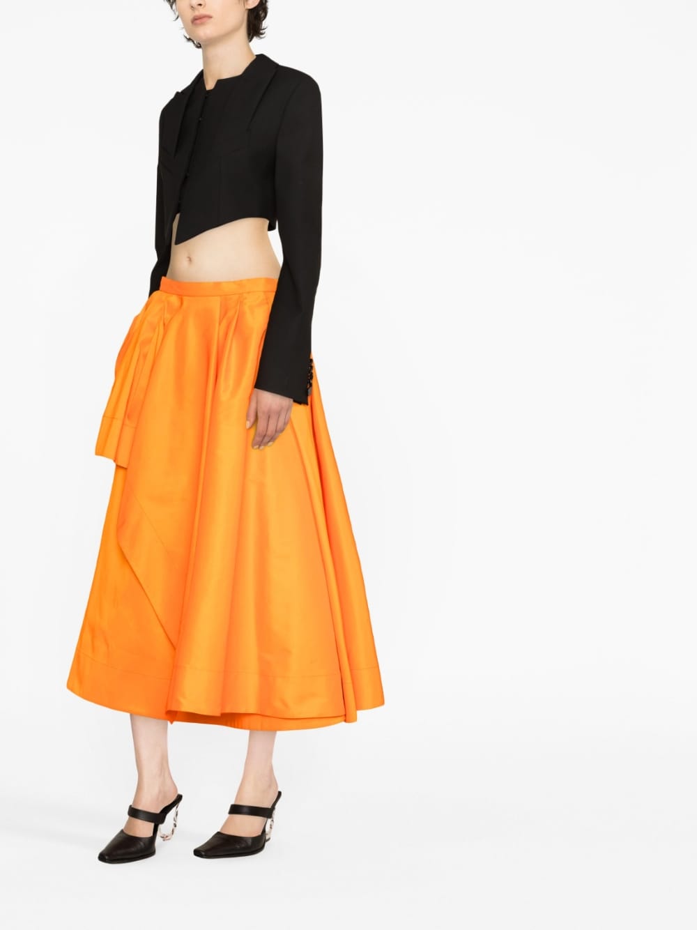 Alexander McQueen Orange Skirts - Women's High Fashion Designer Skirt for Parties, Work & Special Occasions