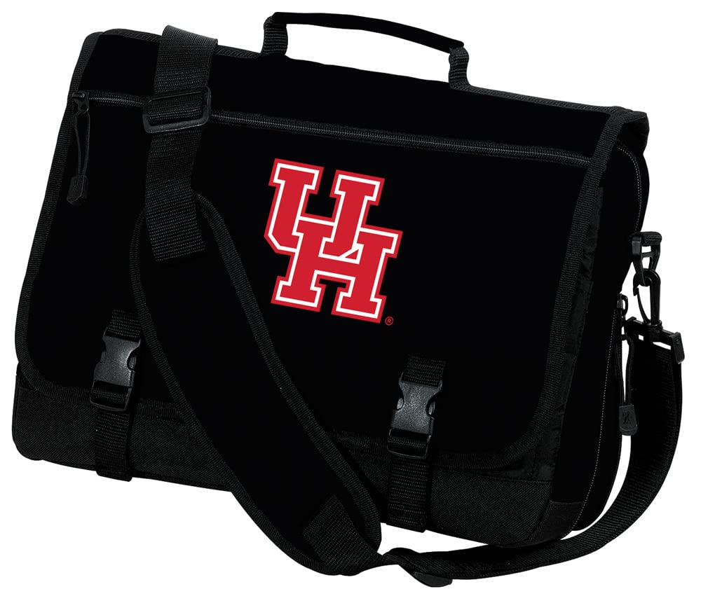 University of Houston Laptop Messenger Bag - Durable Briefcase for Students & Professionals - Perfect for Campus, Work, and Travel