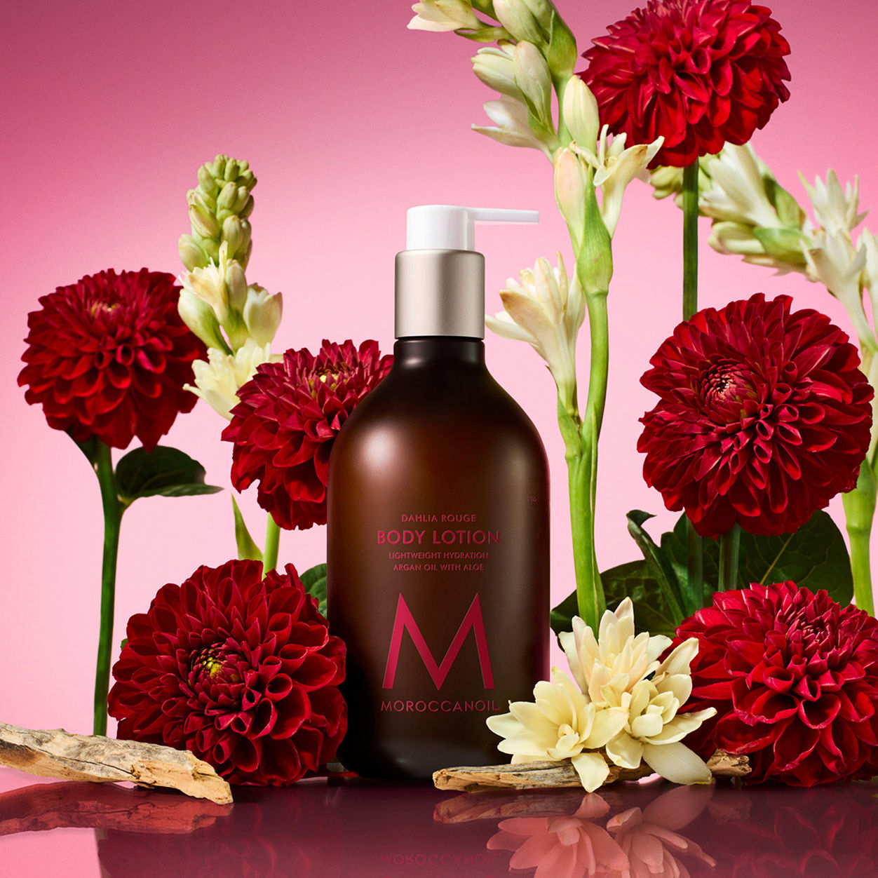 Dahlia Rouge Hydrating Body Lotion for Dry Skin - Moisturizing Cream with Natural Ingredients for Smooth & Soft Skin - Perfect for Daily Use & After Shower Care