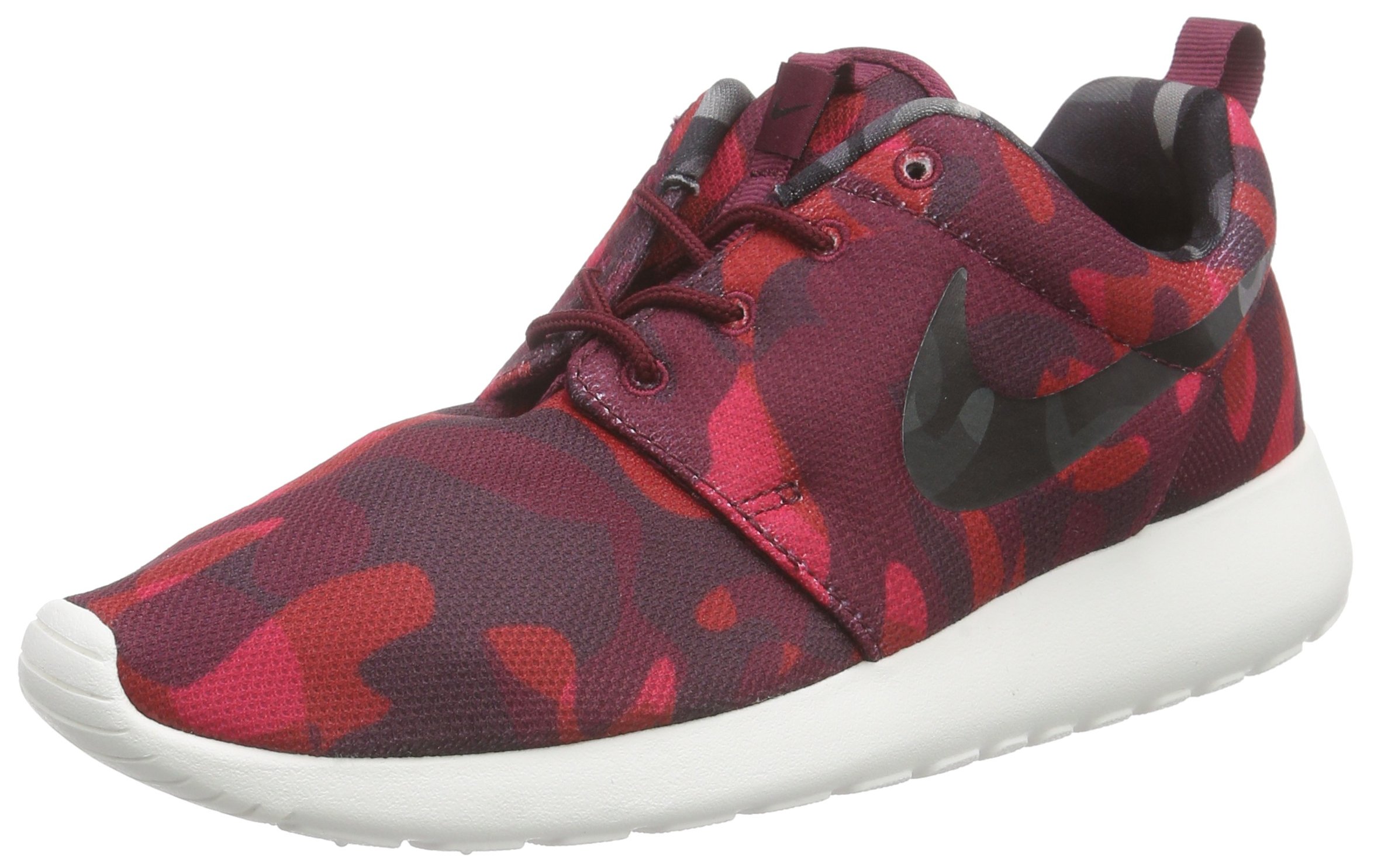 Nike Women's Low-Top Sneakers - Deep Garnet/Black/Gym Red/Very Berry | US Size 0 / Asia Size S | Casual Walking, Gym Workouts & Street Style Fashion