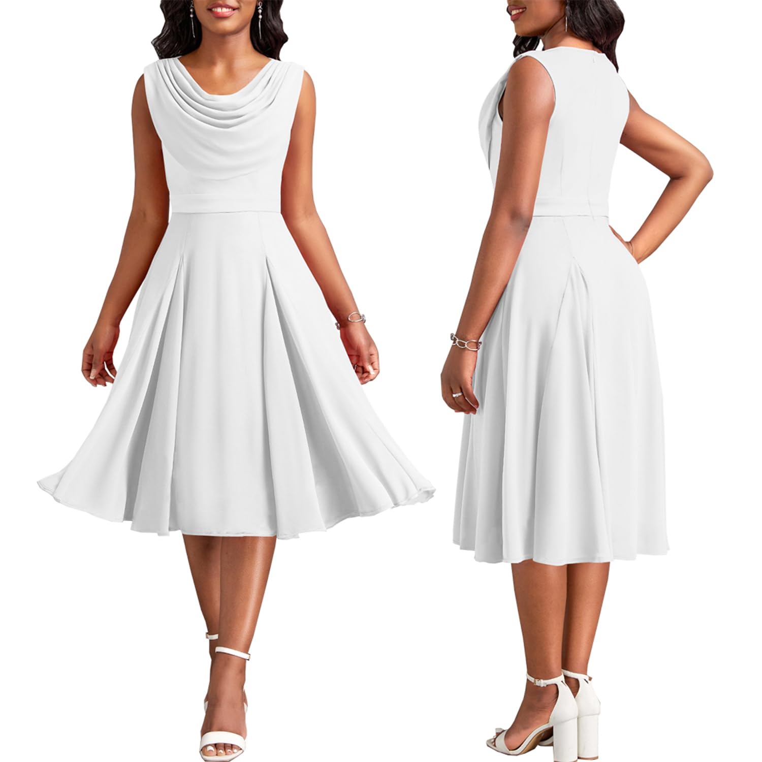 LightlyKiss Women's Summer Short Sleeve Blouse - Elegant Casual & Formal Tops for Wedding Guest, Church, Office Work | Breathable Comfort for Warm Weather