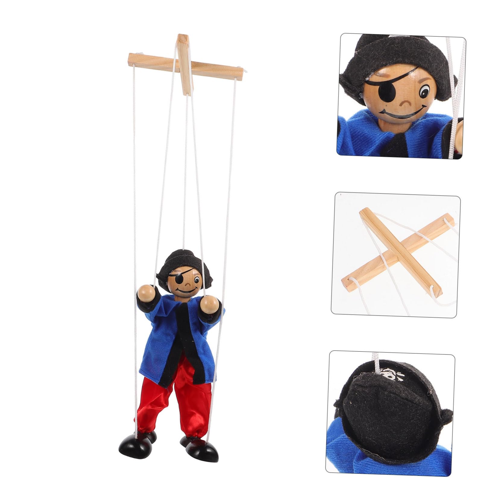 TOYANDONA 2-Piece Hand Puppet Set - Interactive Plush Animal Marionette Toys for Kids | Christmas Birthday Gifts for Girls & Boys | Educational Pretend Play, Home Decor, Classroom Storytelling Props