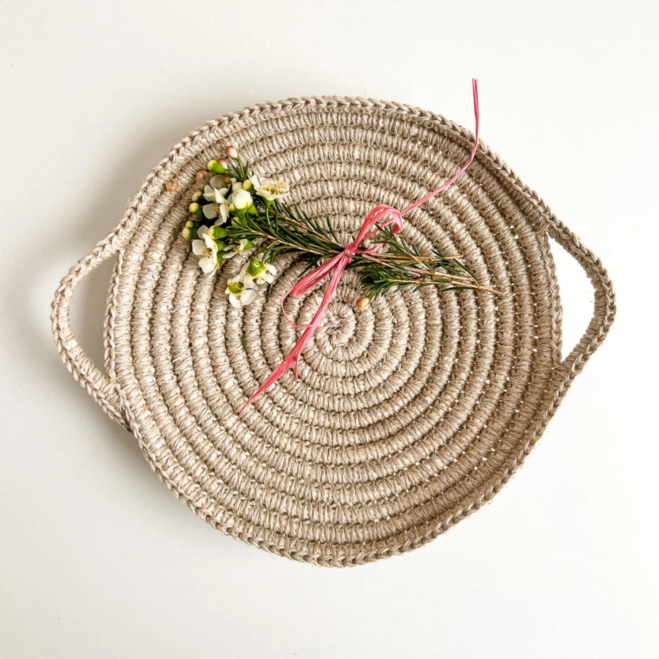 Skye Linen Basket Kit - Large Woven Storage Hamper for Laundry, Blankets & Toys - Perfect for Bedroom, Nursery & Bathroom Organization
