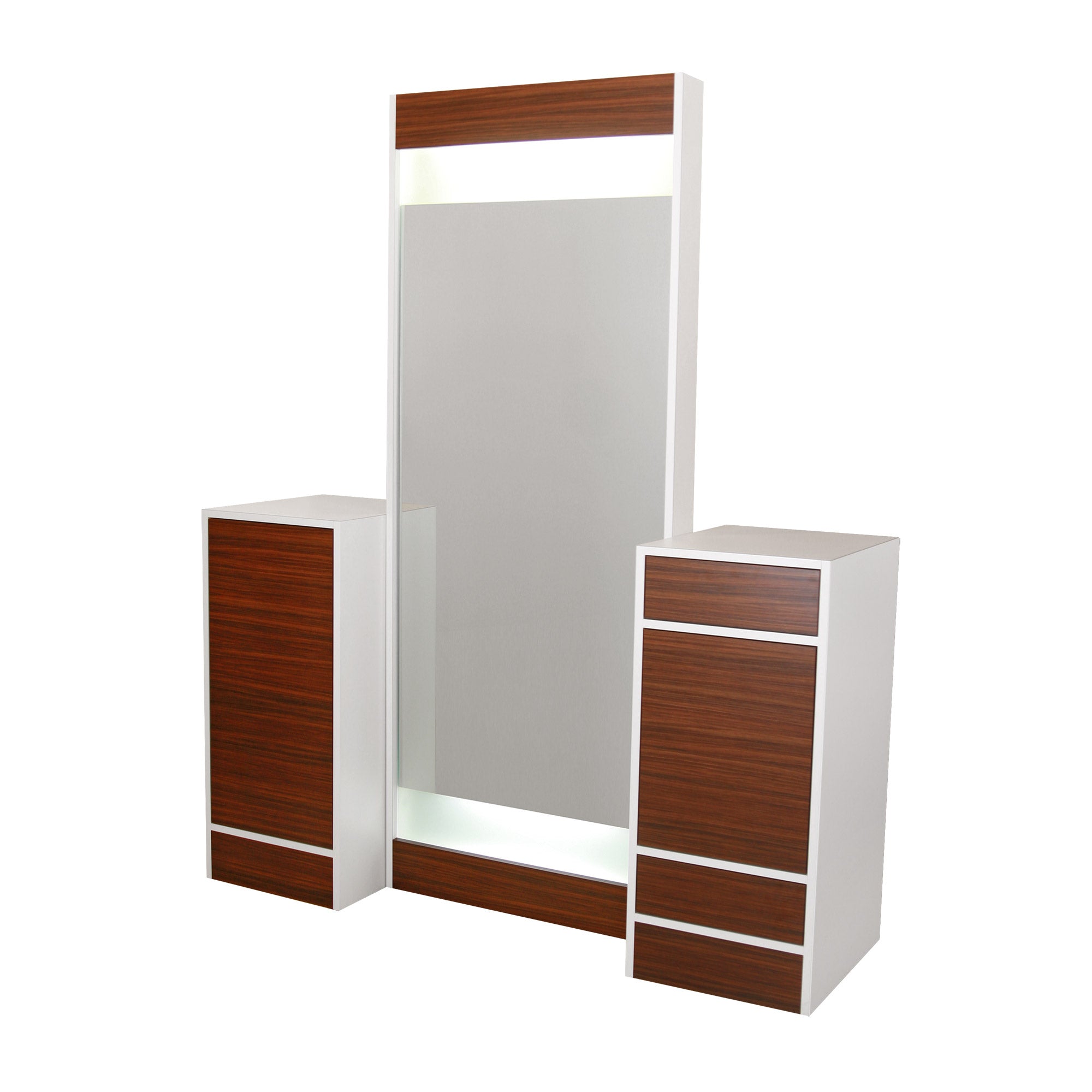 Slim Edge Narrow Styling Island for Kitchen Countertops - Perfect for Small Spaces & Modern Home Decor