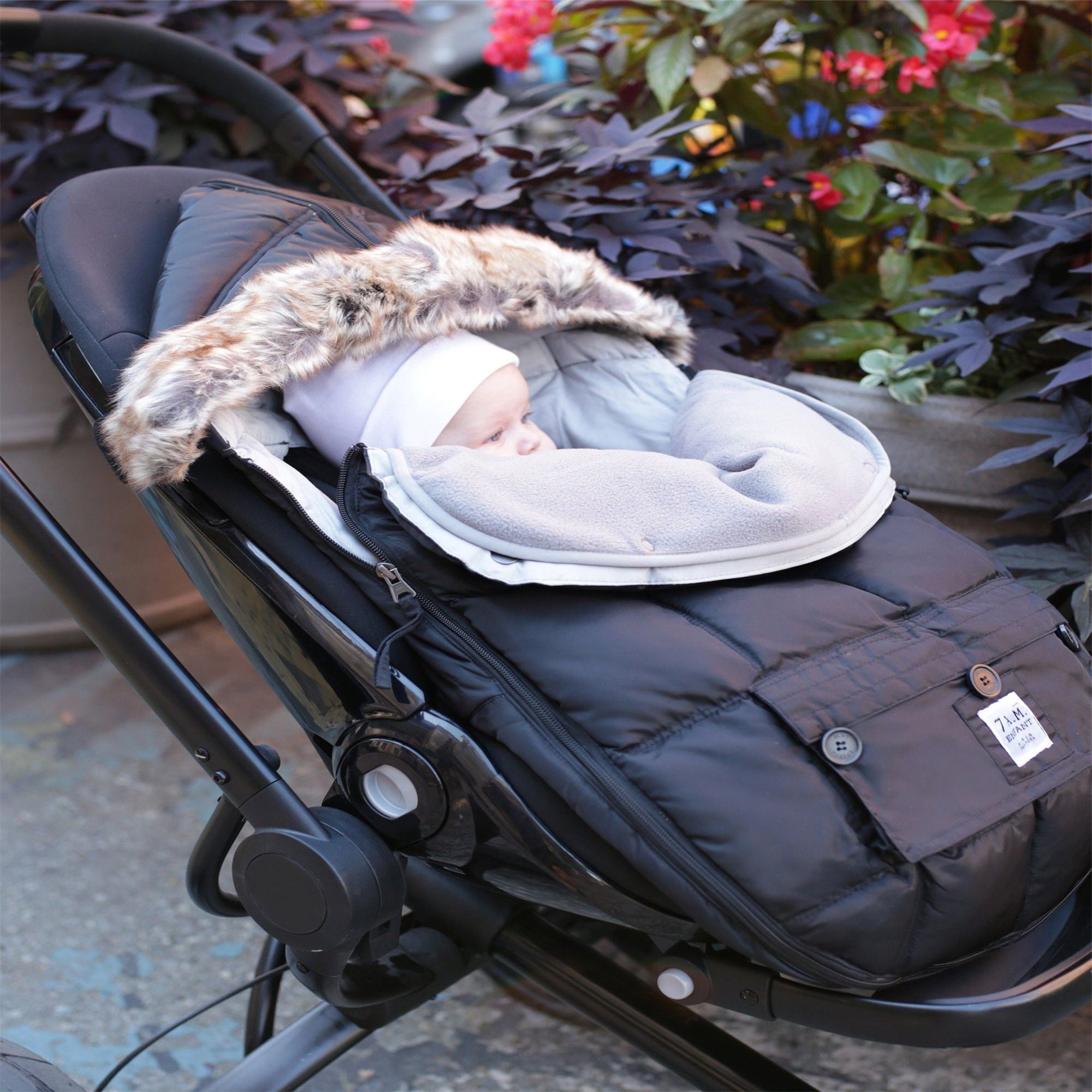 7AM Enfant Le Sac Igloo - Premium Baby Car Seat Cover for All Seasons | Perfect for Strollers, Car Seats & Outdoor Adventures