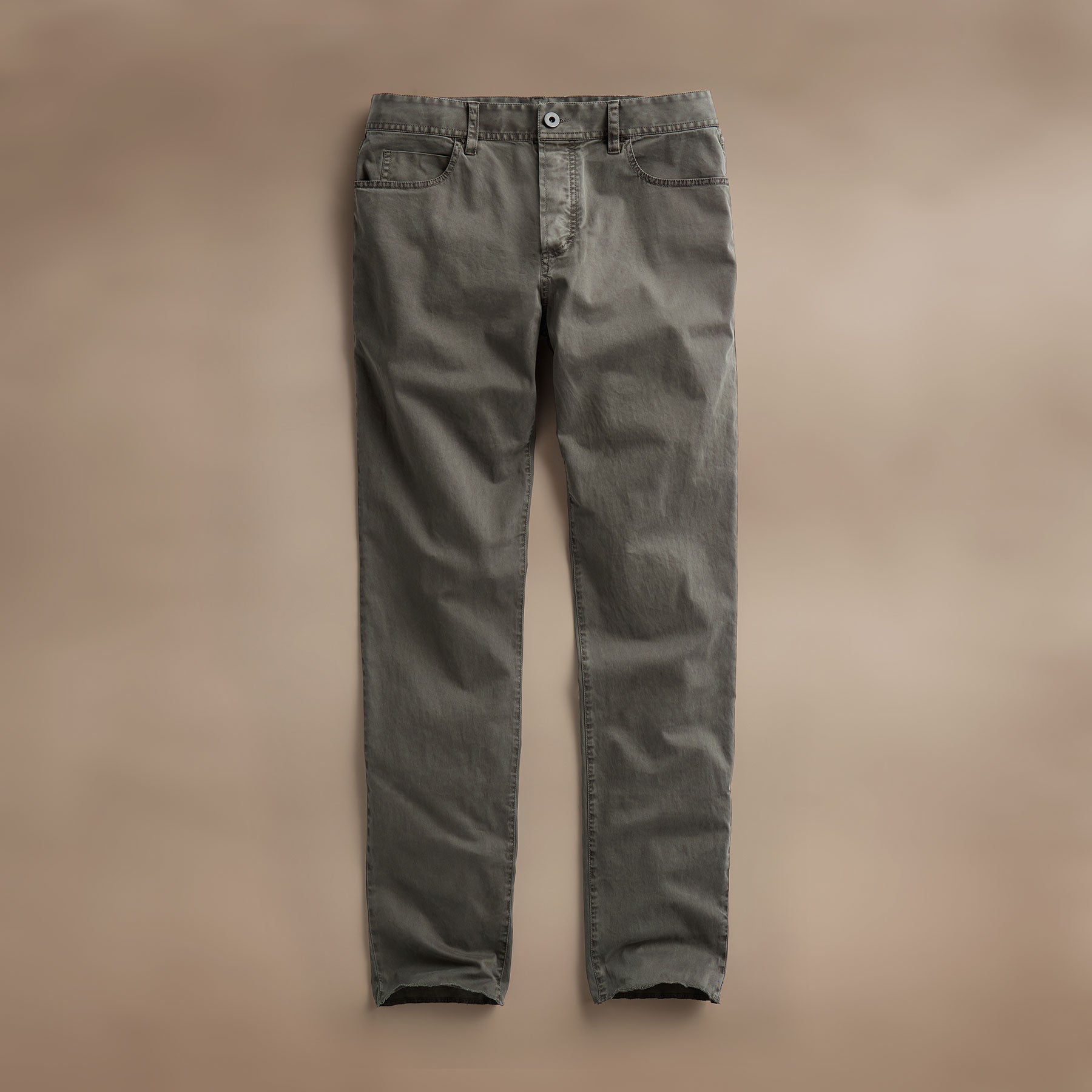 Premium Brushed Twill 5-Pocket Men's Pants - Comfortable Granite Pigment Color for Casual Wear & Office Outfits | Perfect for Business Casual, Travel & Everyday Use