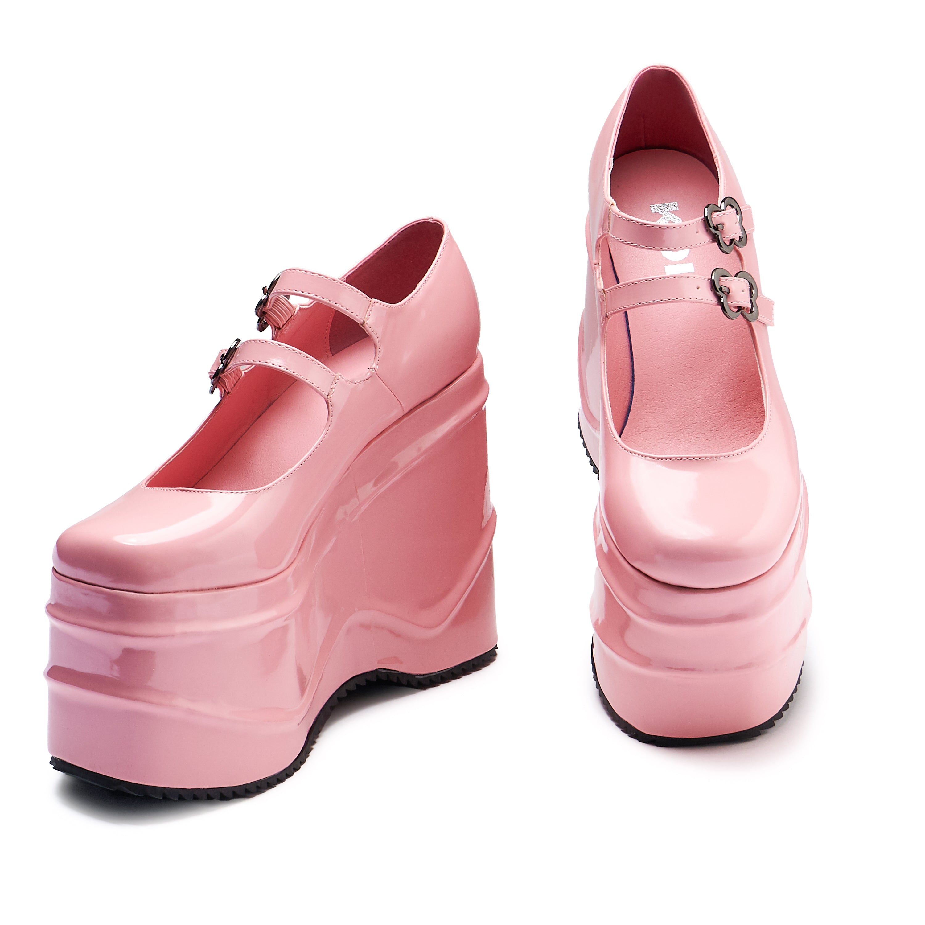 Fairy Princess Platform Mary Jane Shoes for Girls - Pink Toddler & Kids Dress Shoes for Parties, Weddings & Special Occasions