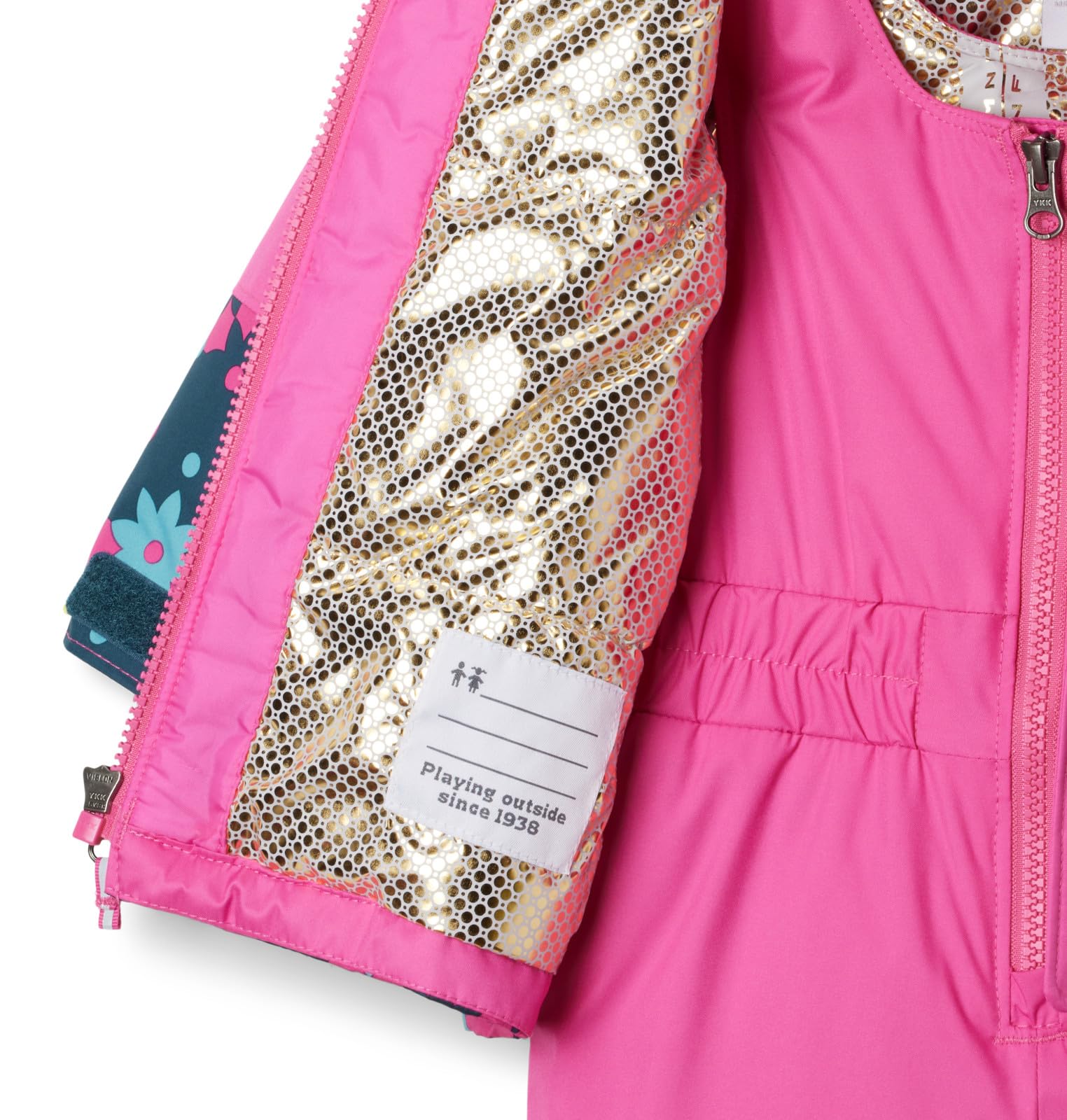 Columbia Baby Girls' Mighty Mogul Jacket & Snow Pants Set - Waterproof Winter Outerwear for Toddler Girls 1-3 Years | Perfect for Snow Play, Sledding & Cold Weather Adventures