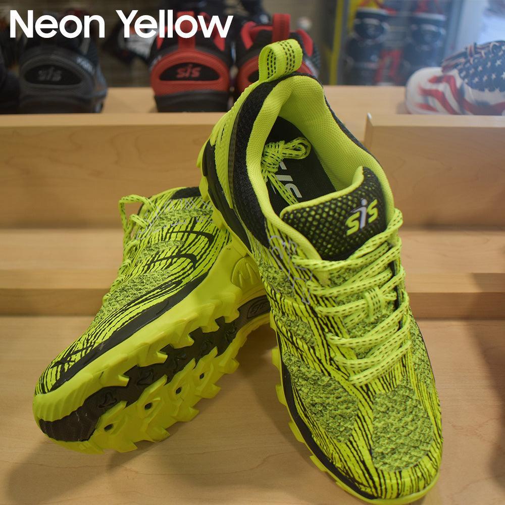 SIS X Lite II Turf Soccer Cleats - Neon Yellow for Men | Lightweight & Durable Artificial Grass Football Shoes | Perfect for Training, Matches & Outdoor Sports
