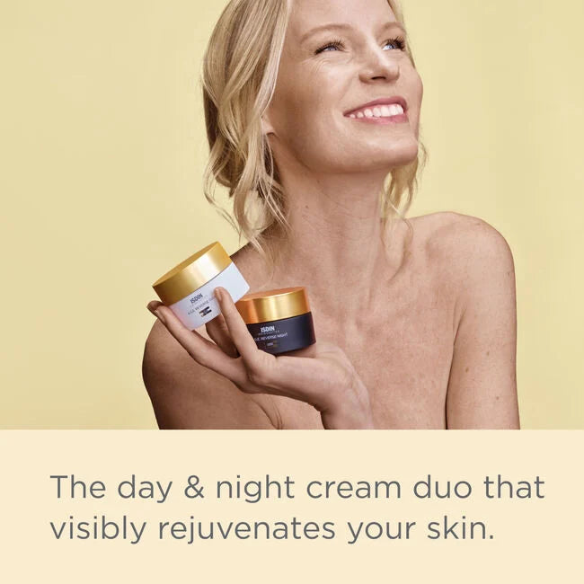 ISDIN ISDINCEUTICS Age Contour Night Cream - Anti-Aging Face Moisturizer for Wrinkles & Fine Lines | Night Repair Treatment for Dry Skin | Perfect for Evening Skincare Routine & Overnight Hydration