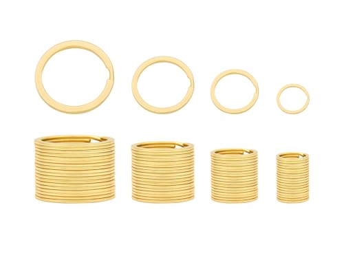 4 Sizes Mixed Golden 40pcs