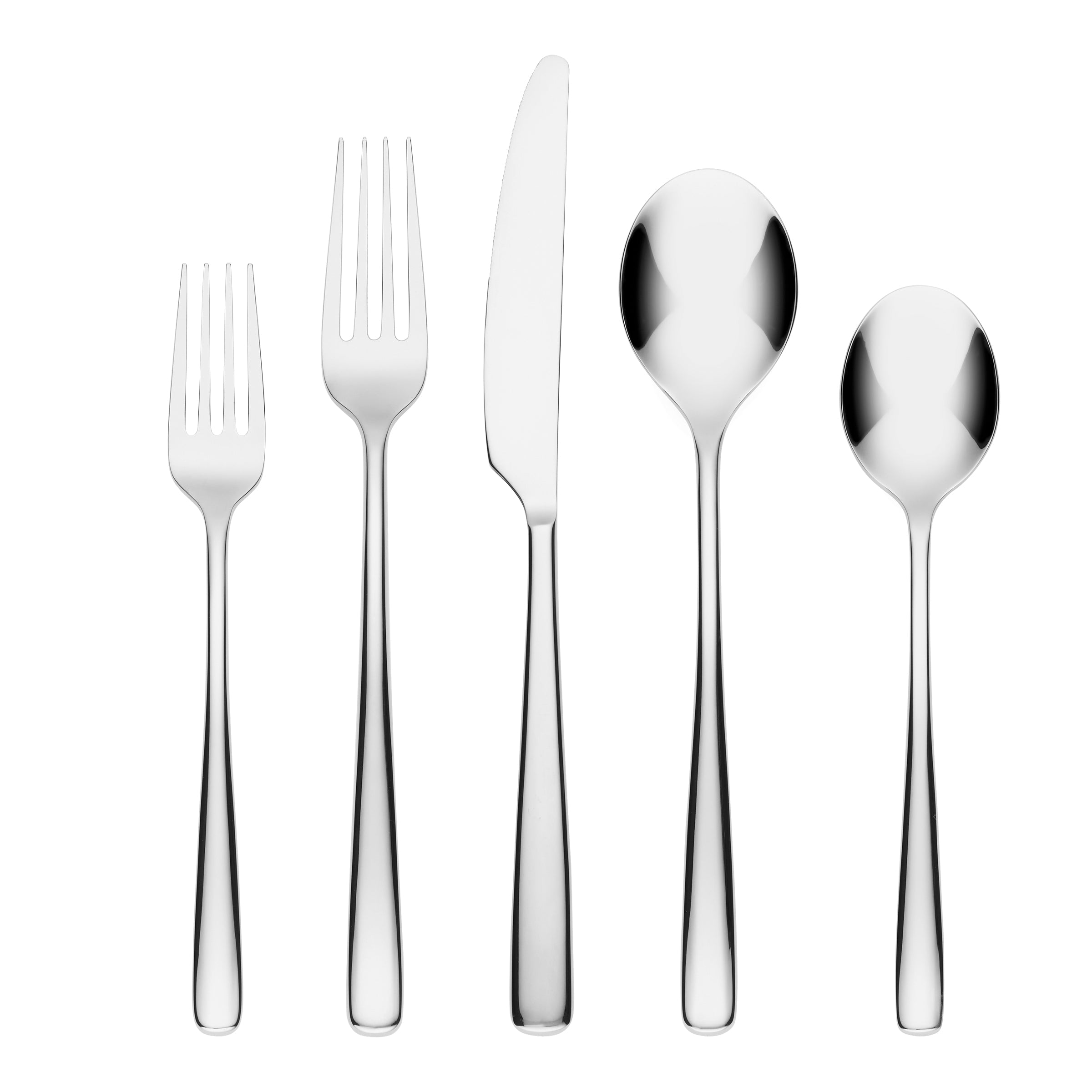 20-Piece Flatware Set - Stainless Steel Silverware for Dining - Perfect for Restaurants, Weddings & Everyday Use