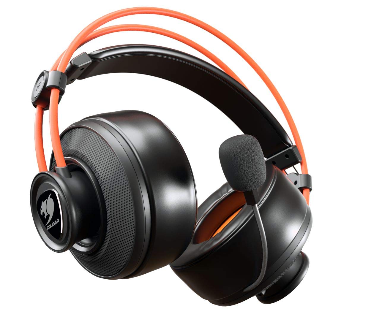 Cougar Immersa Ti Gaming Headset with Microphone - Lightweight Noise Cancelling Headphones for PC, PS4, Xbox - Volume Control & 3.5mm Jack - Perfect for Competitive Gaming & Online Streaming (3H300P40T.0001)