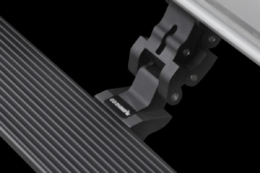 Chevy Silverado 1500 Go Rhino E1 Electric Running Boards - Textured Black Finish - Automatic Step for Easy Truck Access - Perfect for Off-Roading & Daily Commutes