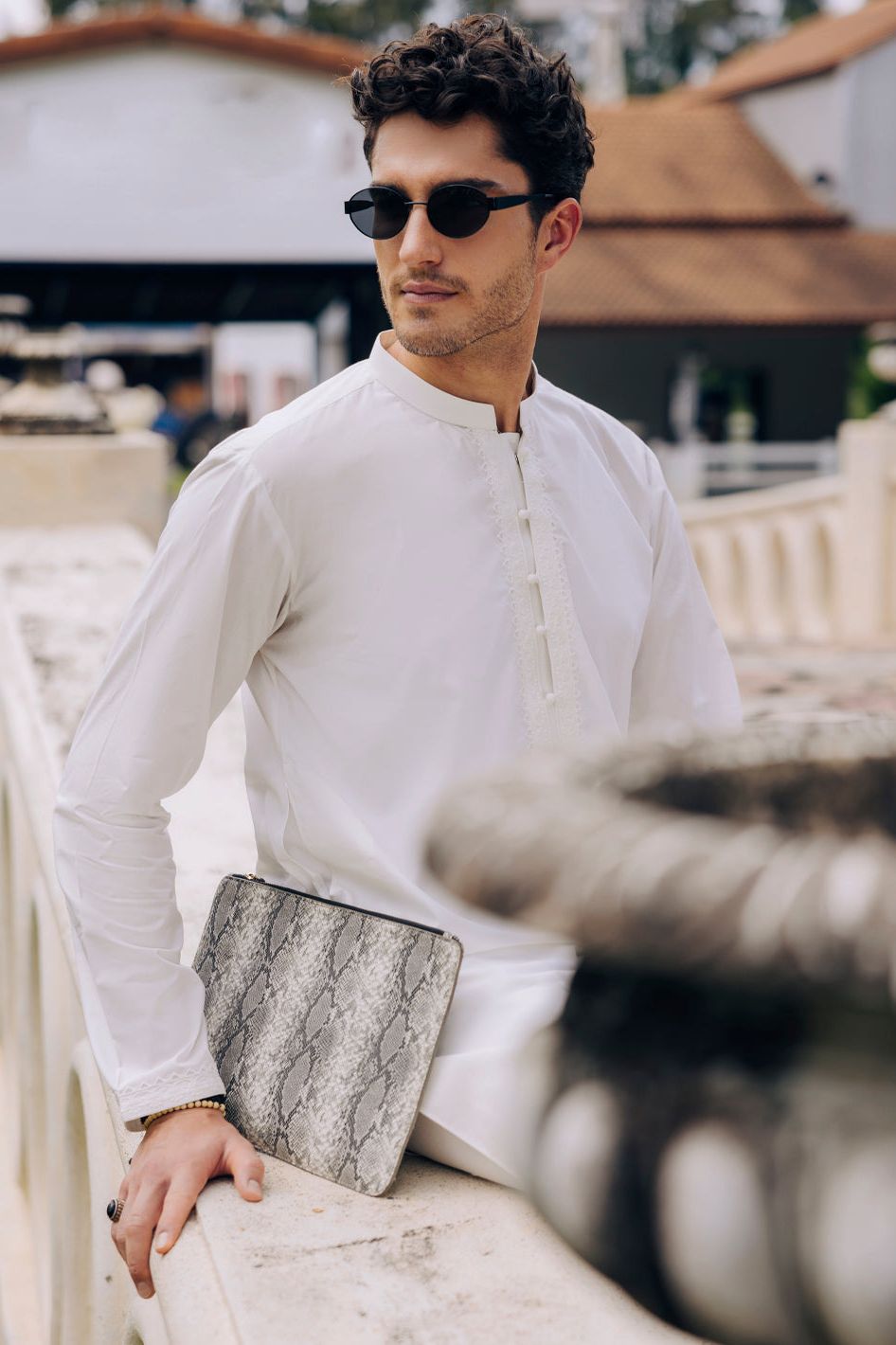 Premium Cotton Off-White Kurta & Trouser Set - Traditional Indian Ethnic Wear for Men - Perfect for Festivals, Weddings & Cultural Events