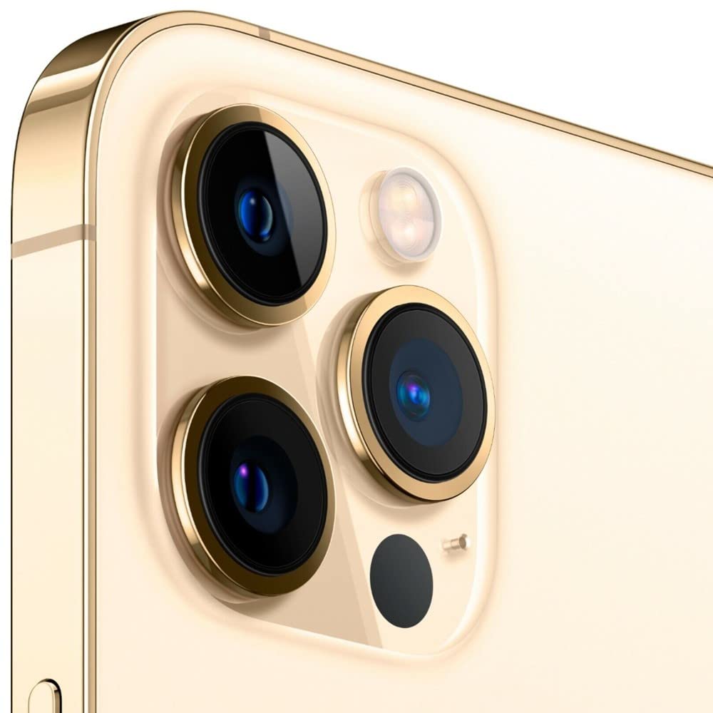 Apple iPhone 12 Pro 128GB Gold - Verizon Certified Refurbished Smartphone | Premium Performance, Face ID & 5G Connectivity | Perfect for Business, Travel & Daily Use