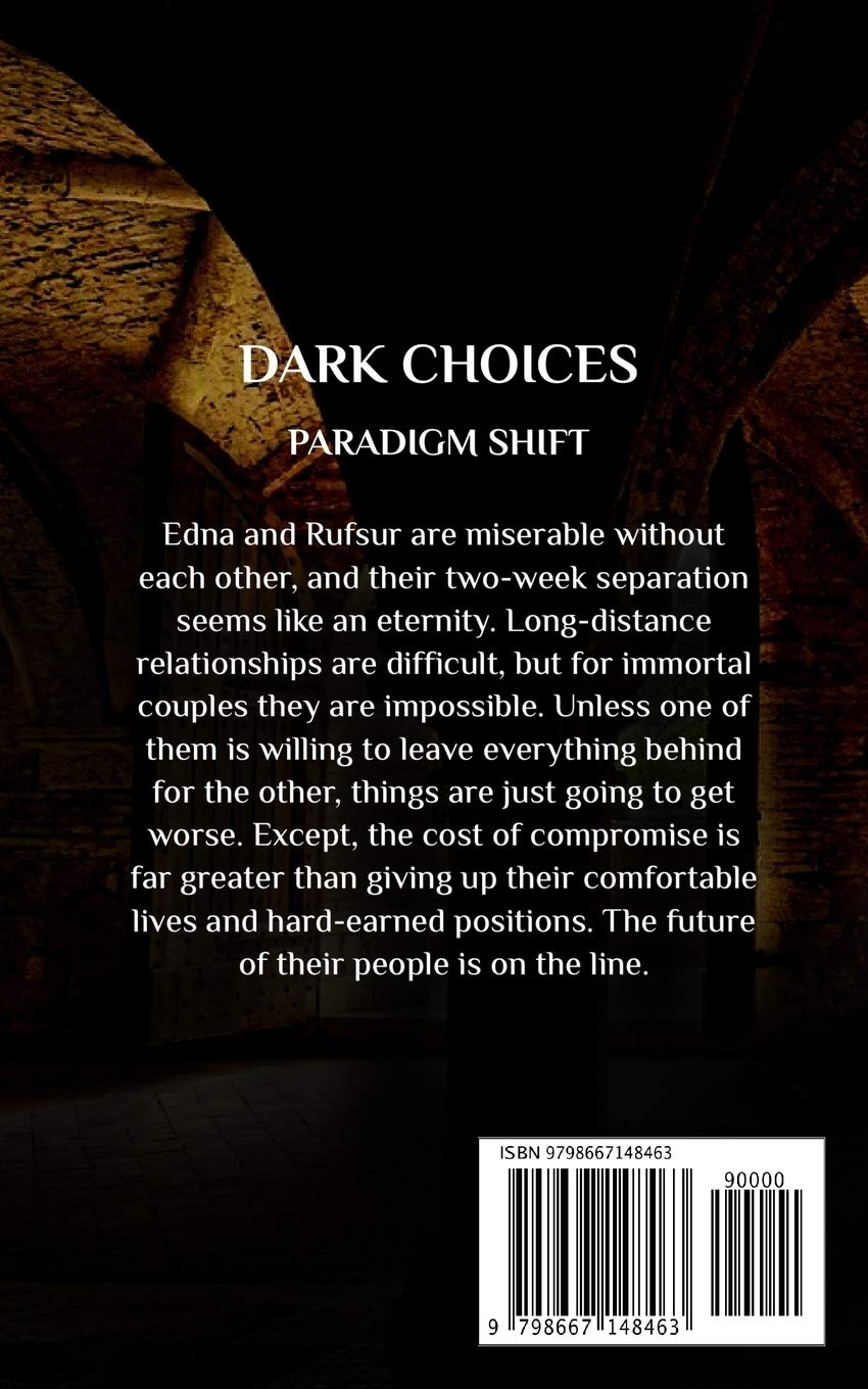 Dark Choices: Paradigm Shift - The Children of The Gods Paranormal Romance Book Series | Supernatural Love Story for Adults | Perfect for Fantasy Readers & Vampire Romance Fans